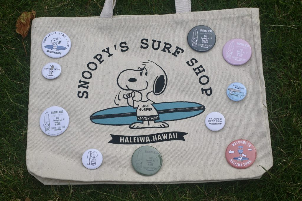 今日の気分を缶バッチで楽しんじゃおう Snoopy S Surf Shop
