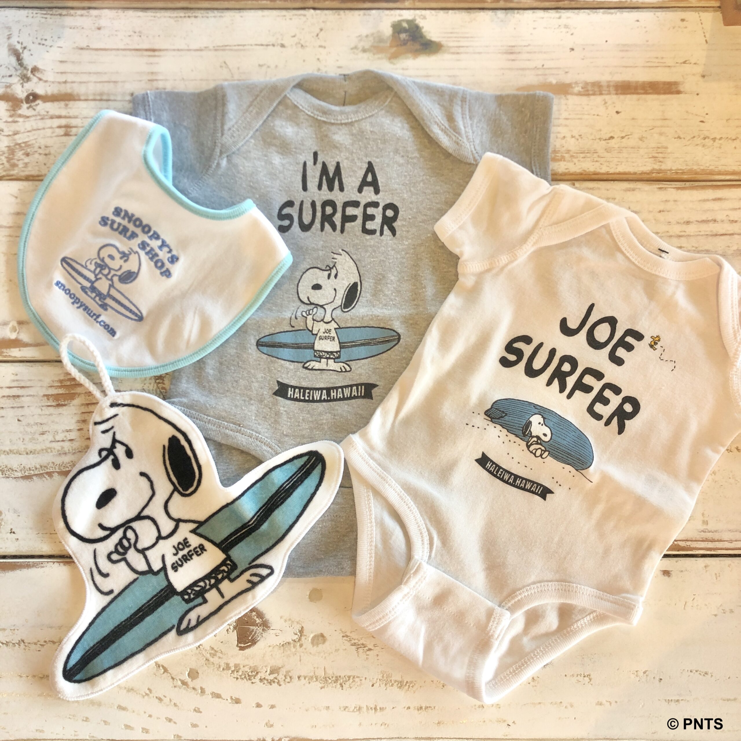 For Babies ベビーアイテムを贈り物に | Snoopy's Surf Shop