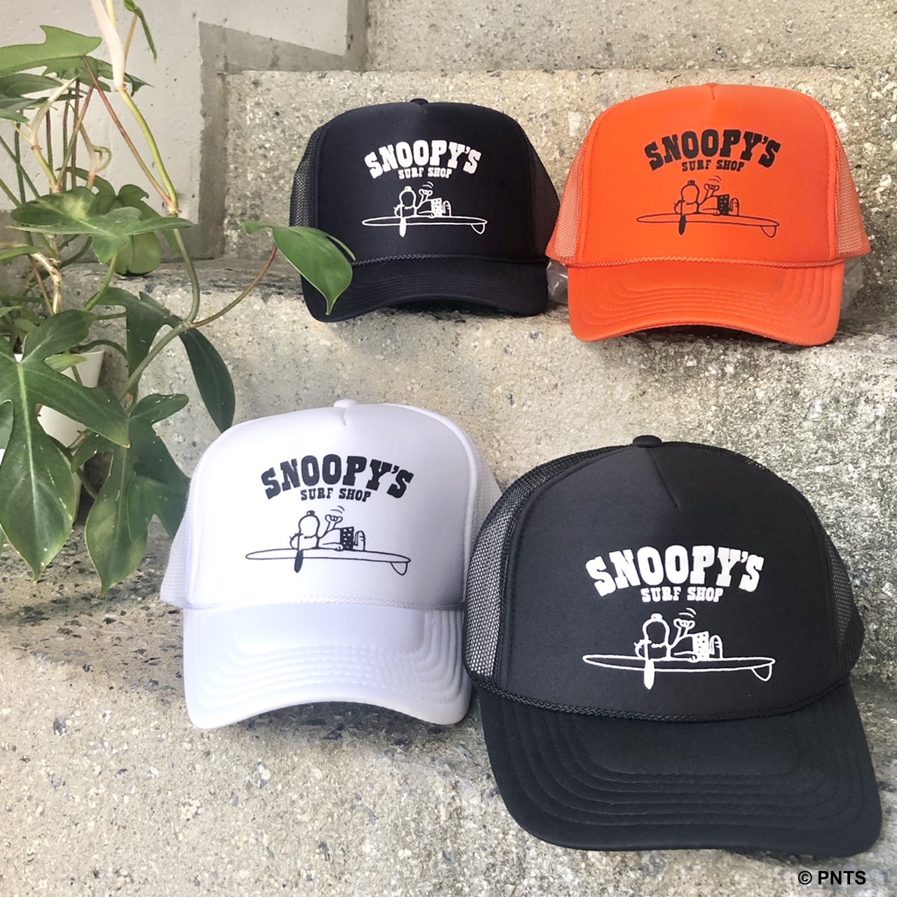 Okinawa 限定 Mesh Cap | Snoopy's Surf Shop