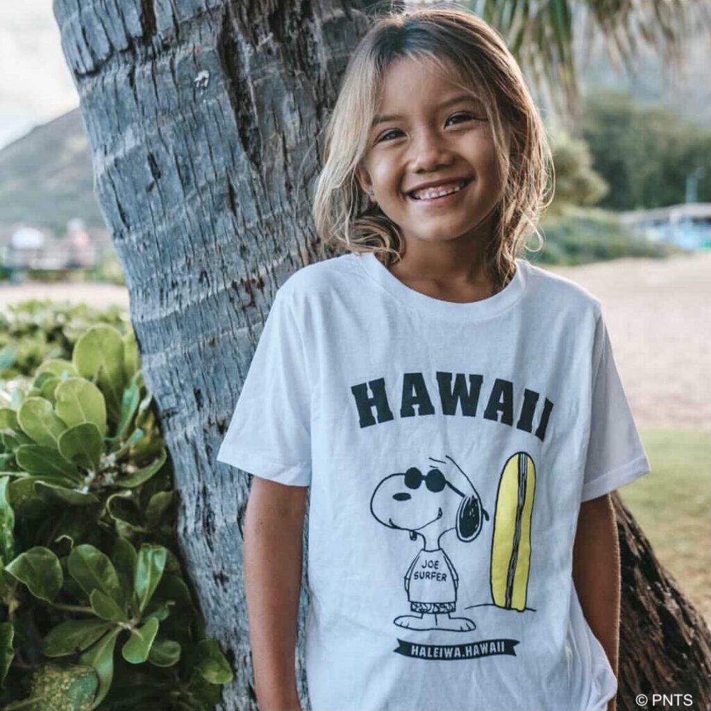 Hawaii Snoopy KIDS Tee | Snoopy's Surf Shop