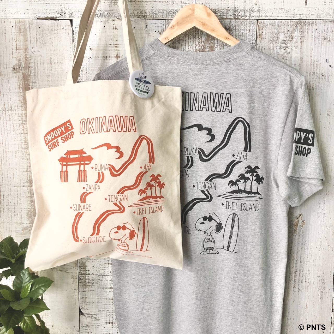 OKINAWA Surf Point Map Items | Snoopy's Surf Shop