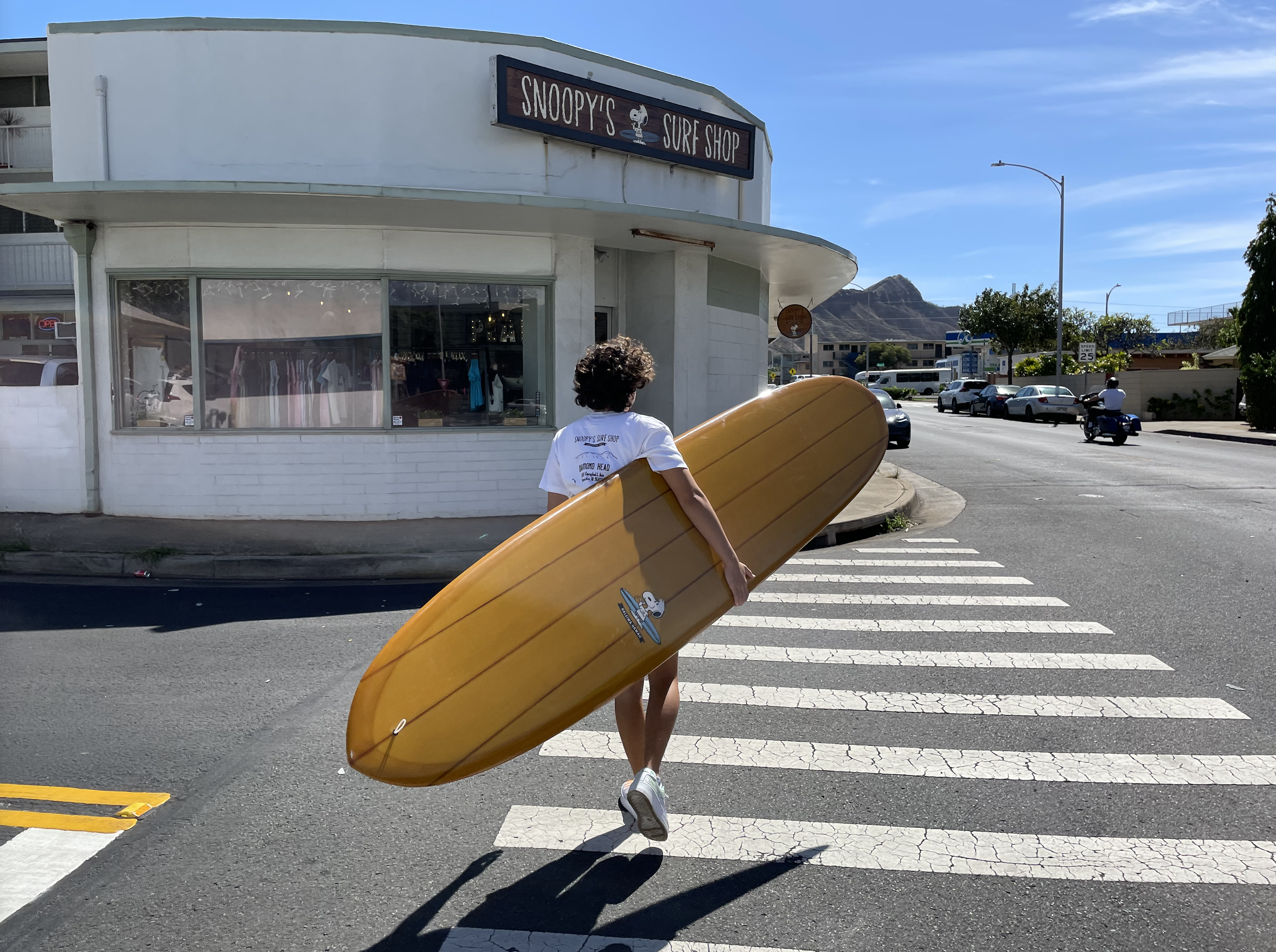 【美品】sho watanabe TRADITIONAL SURFER ハワイ Lot No. SS39134 / KEONI OF HAWAII “WAIKIKI REEF” by JOHN