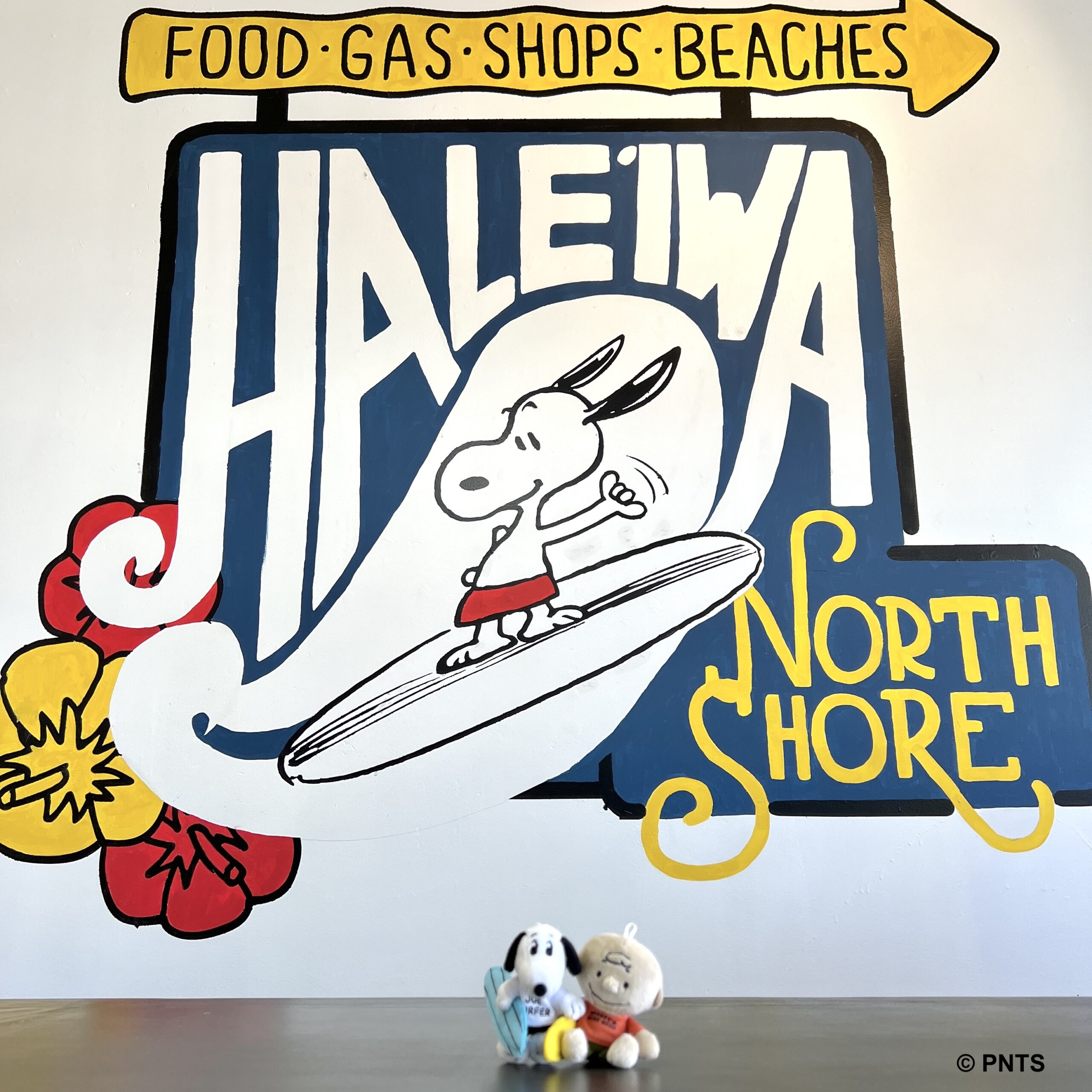 ハレイワハッピーマーケット ステッカー HALEIWA レインボー