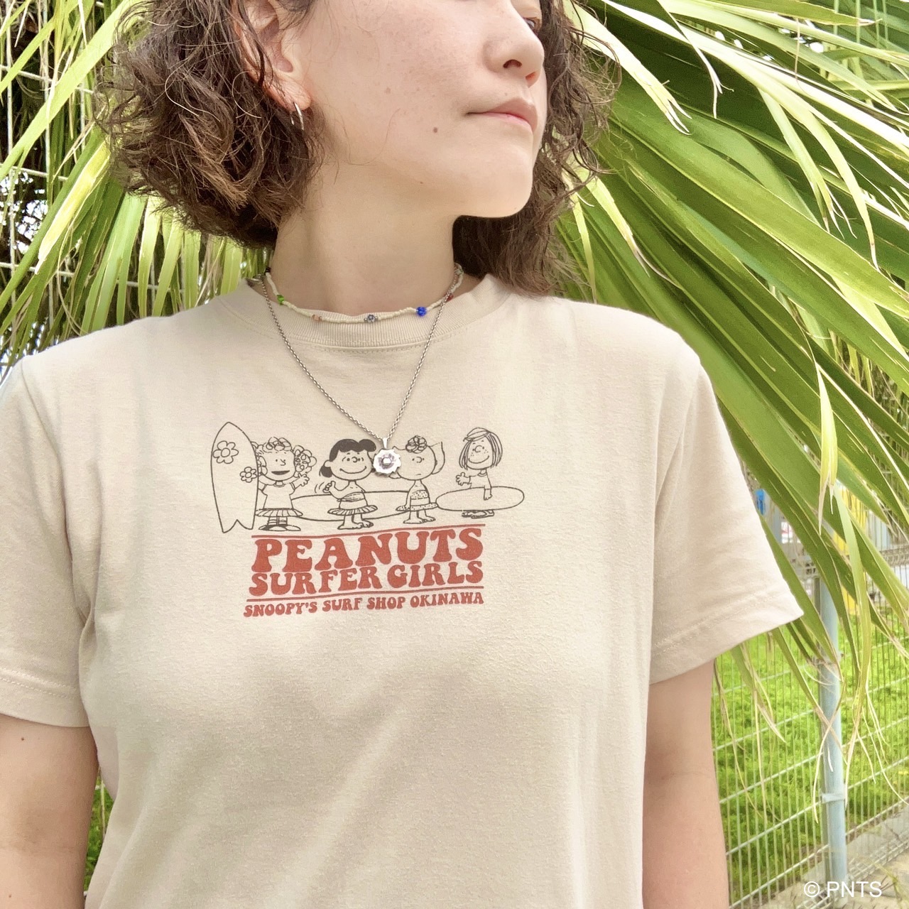 OKINAWA限定Surfer Girls Tee | Snoopy's Surf Shop
