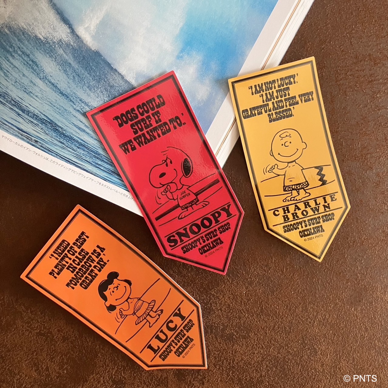 オキナワストアーにバナー風ステッカー登場♪ | Snoopy's Surf Shop