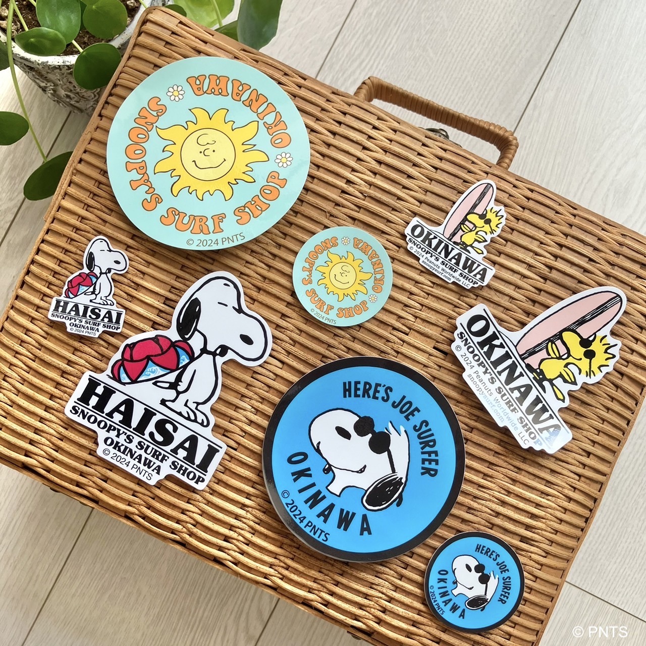 スヌーピー SNOOPY サーフショップ SURF ステッカー 12枚セット SNOOPY - スヌーピー SNOOPY サーフショップ SURF ステッカー 12枚