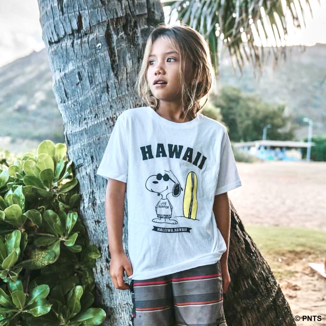 Hawaii Snoopy Kids Tee | Snoopy's Surf Shop